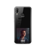 Norm Ender Mp3 Tasarımlı Süper Şeffaf Silikon Telefon Kılıfı Huawei P20 Lite  