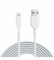 3 Metrelik Lightning Şarj Kablosu (Beyaz)