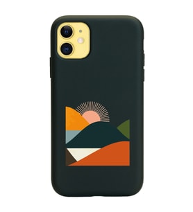 Siyah Lansman Telefon Kılıfı Iphone 11