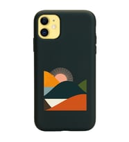 Siyah Lansman Telefon Kılıfı Iphone 11