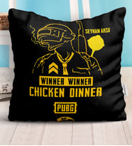 BK Gift Kişiye Özel PUBG Yastık - 13 (Beyaz)