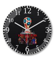 Copa 2018 Duvar Saati Bombeli Gercek Cam