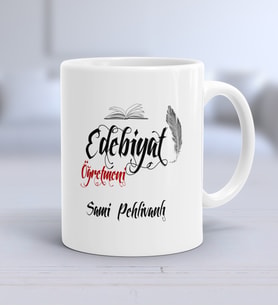 Edebiyat Öğretmeni Kupa Bardak