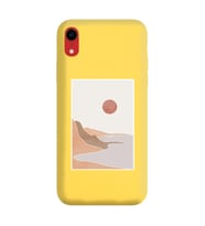 Sarı Lansman Telefon Kılıfı Iphone XR