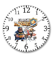 Clash Royale   Duvar Saati Bombeli Gercek Cam
