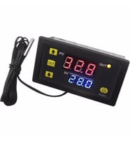 220V AC Dijital sıcaklık kontrol cihazı LED Ekran Termostat W3230