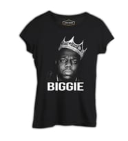 Biggie Siyah Kadın Tshirt