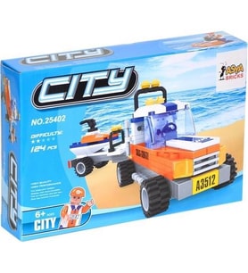 ANT BRICKS 124 PÇ.CITY-25402