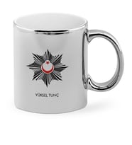 BK Gift Kişiye Özel Mesleki Polis Krom Kupa Bardak  1