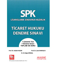 SPK Ticaret Hukuku Soru Bankası