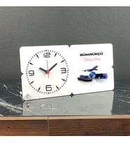 Gümrükçü Ahşap Masa Saati