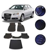 Audi A4 2007-2014 Arası 4D Havuzlu Oto Paspas Ve Bagaj Set