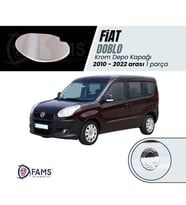 Fiat Doblo Krom Depo Kapağı 2010-2022 Paslanmaz Çelik