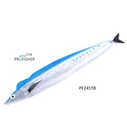 PROFISHER Tuna Avı Lacivert Silikon Sahte Balık Yem 32 cm 76 gr 