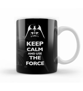 Star Wars Keep Calm And Use The Force Kupa Bardak Porselen