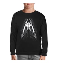 Metallica Logo Siyah Çocuk Sweatshirt