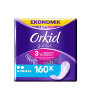 Orkid Günlük Ped Normal Dev Ekonomi Paketi 80 Ped x 2