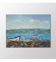 Arty Tablo Kayıkhane Tablo (Karışık)