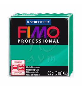 Fimo Professional Doll Art Polimer Kil 85g No:500 True Green