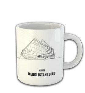 Kişiye Özel Mimar Temalı Kupa Bardak 81484
