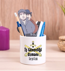 İş Güvenliği Uzmanı Seramik Kalemlik
