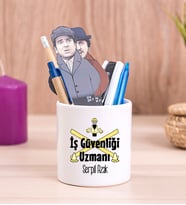 İş Güvenliği Uzmanı Seramik Kalemlik