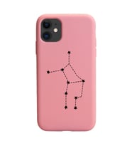 Başak Burcu (Virgem) Yıldız Haritası Tasarımlı Kılıf iPhone 11 