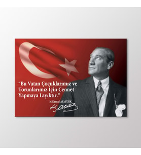 Arty Tablo Atatürk Tablo (Karışık)