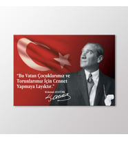 Arty Tablo Atatürk Tablo (Karışık)