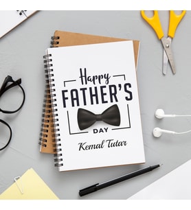 Happy Fathers Day Defteri Kişiye Özel