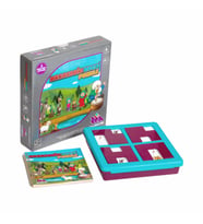 NASREDDİN HOCA PUZZLE Zeka ve Akıl Oyunu 3+ Yaş 1+ Oyuncu