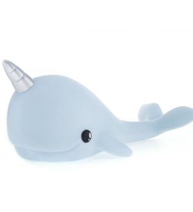 Narwhal Mavi Gece Lambası