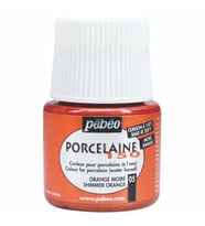 Pebeo Porcelaine 150 Fırınlanabilir Boya 105 Shimmer Orange