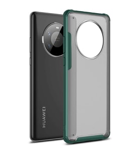 Microsonic Huawei Mate 40 Pro Kılıf Frosted Frame Yeşil