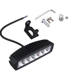 Sis Farı Sis Ledi Motorsiklet Forklift 6 ledli 12 Volt