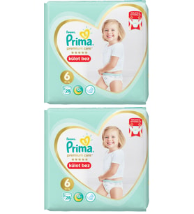 Prima Premium Care Külot Bebek Bezi Beden:6 (15+) 56 Adet Süper Ekonomik Pk