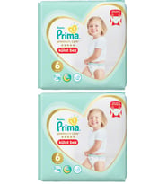 Prima Premium Care Külot Bebek Bezi Beden:6 (15+) 56 Adet Süper Ekonomik Pk