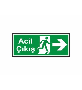 Acil Çıkış Levhası- Sağ Yön