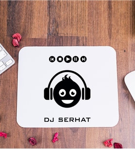 Emoji Tasarım İsme Özel Mouse Pad