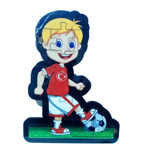 Çocuk Şekilli Ahşap Puzzle Yapboz - Hayal Sepeti Çocuk Puzzle