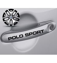 Polo Sport Kapı Kolu Sport Sticker Yapıştırma 8 Adet