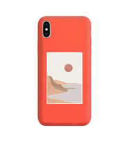 Turuncu Lansman Kılıf iPhone X