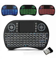 Türkçe Işıklı Mini Klavye Kablosuz Wireless Mouse Android Tv Box Usb Set Bilgisayar İpad Pc Fare
