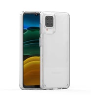 Galaxy A12 Kılıf Zore Coss Şeffaf Sert Silikon Kılıf (Renksiz)