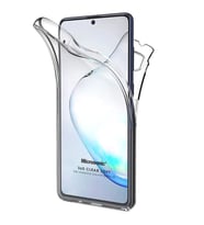 Microsonic Samsung Galaxy Note 20 Kılıf 6 Tarafı Tam Full Koruma 360 Clear Soft Şeffaf