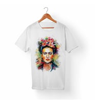 Frida Kahlo Çocuk Beyaz Tişört