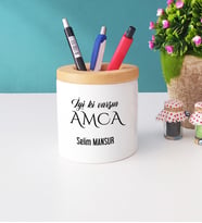 İyi ki Varsın Amca Tasarımlı Amcaya Hediye Kalemlik