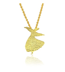 Söğütlü Silver Semazen Kolye