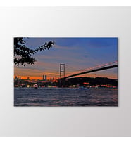 Arty Tablo Boğaz Köprüsü Tablo (Karışık)