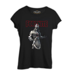 Fortnite - Spider Siyah Kadın Tshirt